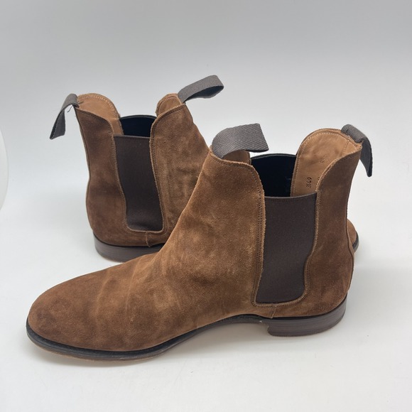 New & Lingwood Chelsea Boots Mens 10.5 US Brown Suede England Leather Dress Shoe main image 7